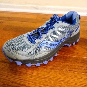 Saucony Women's Athletic Shoes in Gray and Blue